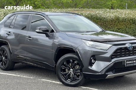 Grey 2022 Toyota RAV4 SUV XSE F