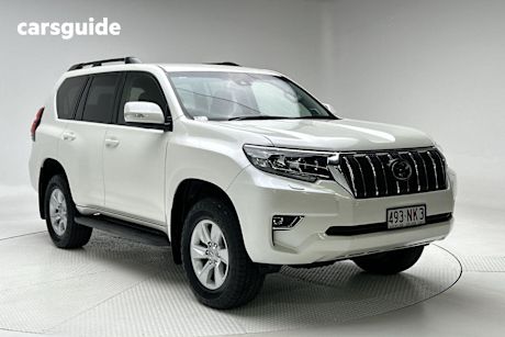 White 2023 Toyota Landcruiser Prado SUV GXL 4X4