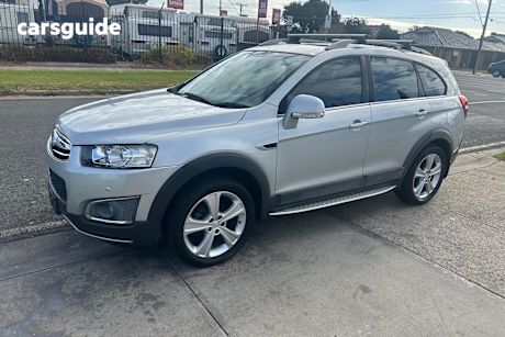 Silver 2014 Holden Captiva SUV 7 LTZ 4X4