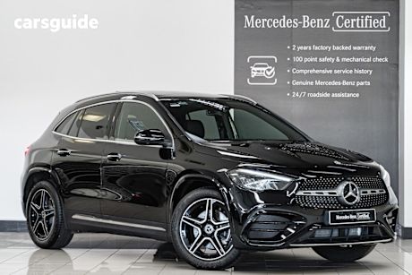 Black 2025 Mercedes-Benz GLA200 Wagon