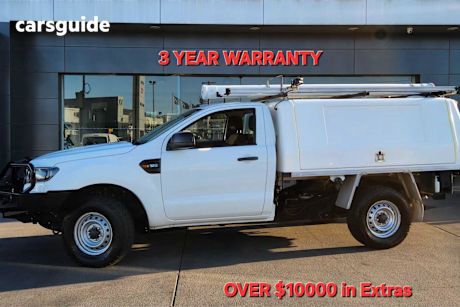 White 2018 Ford Ranger Cab Chassis Xl 3.2 (4X4)