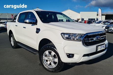 White 2019 Ford Ranger Ute Tray XLT 4X4