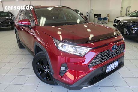 Red 2020 Toyota RAV4 SUV CRUISER 4X4