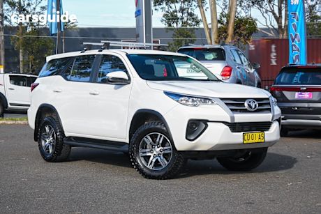 White 2019 Toyota Fortuner SUV GX 4X4