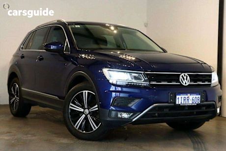 Blue 2017 Volkswagen Tiguan Wagon 110 Tdi Adventure (Special Ed)