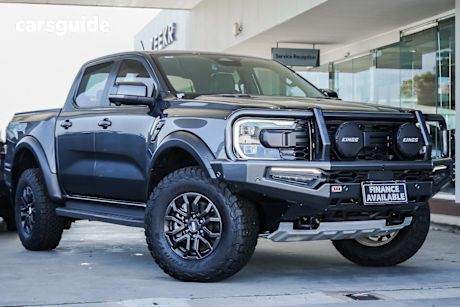Grey 2023 Ford Ranger Ute Tray RAPTOR 4X4