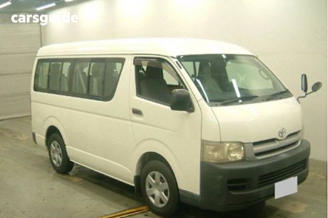White 2006 Toyota HiAce Commercial 2.7L PETROL DELUXE (10 SEATER)