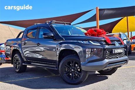 Grey 2020 Mitsubishi Triton Ute Tray GSR 4X4