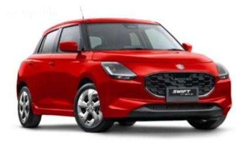 Red 2024 Suzuki Swift Hatch HYBRID PLUS F