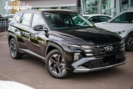 Black 2025 Hyundai Tucson SUV F