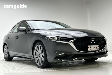 Grey 2020 Mazda Mazda3 Sedan G20 EVOLVE F