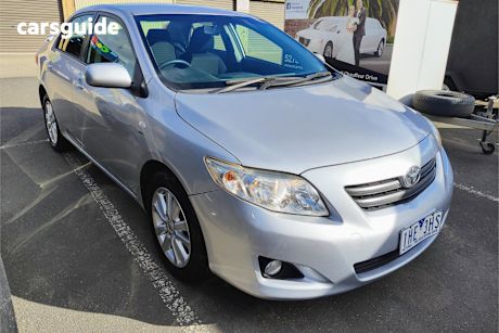 Silver 2007 Toyota Corolla Sedan Conquest
