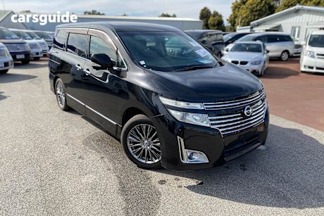 Black 2010 Nissan Elgrand Wagon