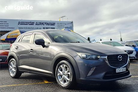 Grey 2015 Mazda CX-3 Wagon Maxx (Fwd)