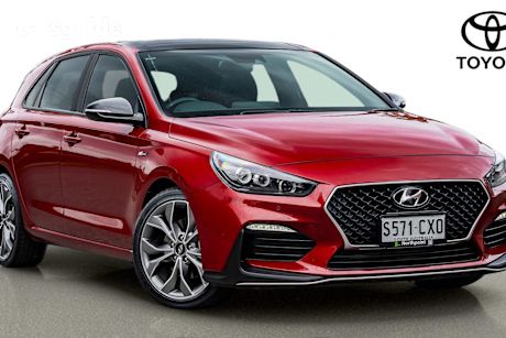 Red 2023 Hyundai I30 Hatch N LINE PREMIUM F
