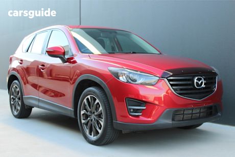 Red 2015 Mazda CX-5 SUV GRAND TOURING 4X4