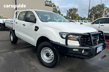 White 2020 Ford Ranger Double Cab Chassis Xl 2.2 (4X4)