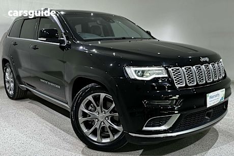 Black 2019 Jeep Grand Cherokee SUV SUMMIT 4X4