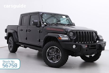 Black 2022 Jeep Gladiator Dual Cab Utility Rubicon (4X4)