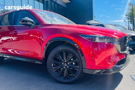 Red 2025 Mazda CX-5 Wagon G35 Gt Sp Turbo (Awd)