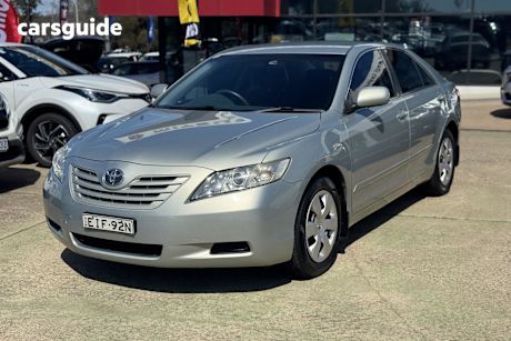 Silver 2008 Toyota Camry Sedan Altise