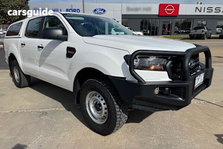 White 2019 Ford Ranger Ute Tray XL 4X4