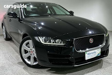 Black 2016 Jaguar XE Sedan 25T PRESTIGE R