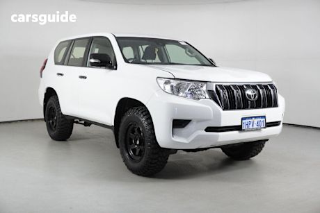 White 2022 Toyota Landcruiser Prado Wagon Gx