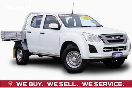 White 2020 Isuzu D-MAX Ute Tray SX HIGH RIDE R