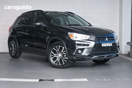 Black 2017 Mitsubishi ASX SUV XLS F