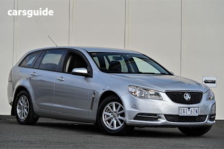 Silver 2015 Holden Commodore Sportswagon Evoke