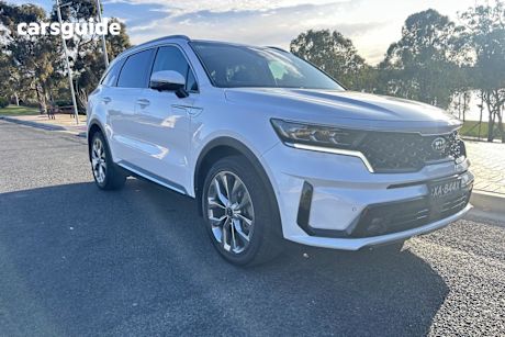 White 2020 Kia Sorento Wagon Gt-Line 7 Seat