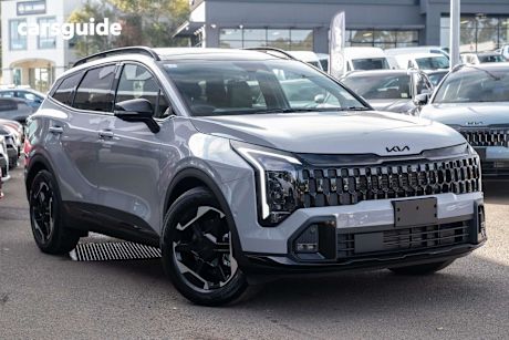 Grey 2025 Kia Sportage SUV HEV GT-LINE 4WD