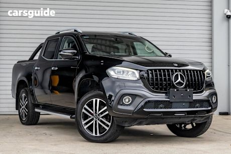 Black 2018 Mercedes-Benz X Ute Tray X250D POWER 4X4