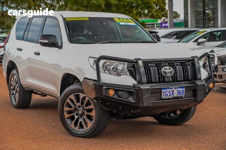 White 2019 Toyota Landcruiser Prado SUV GX 4X4