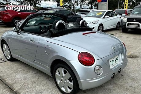 Silver 2004 Daihatsu Copen Convertible