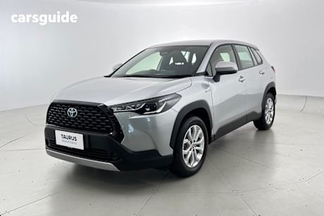 Grey 2022 Toyota Corolla Cross SUV GX F
