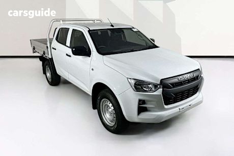 White 2020 Isuzu D-MAX Crew Cab Chassis Sx (4X2)