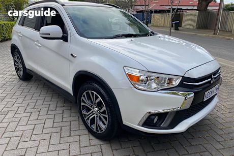 White 2019 Mitsubishi ASX SUV EXCEED F