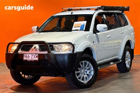 White 2012 Mitsubishi Challenger Wagon Ls (5 Seat) (4X4)