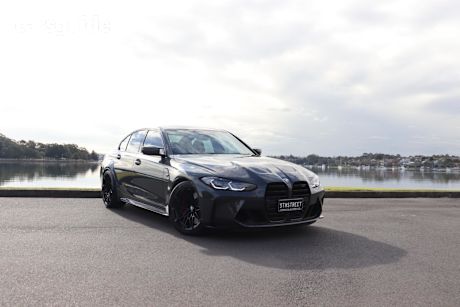 Grey 2022 BMW M3 Sedan Competition