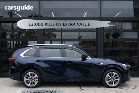Blue 2024 Mazda CX-80 SUV G40E AZAMI 4X4