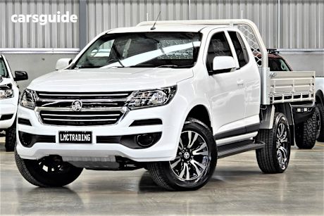 White 2020 Holden Colorado Ute Tray LS