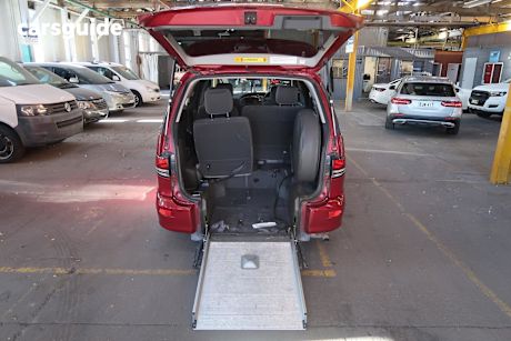 Red 2003 Toyota Estima OtherCar