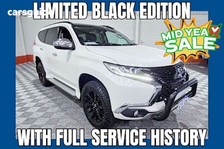 White 2019 Mitsubishi Pajero Sport SUV BLACK EDITION 4X4