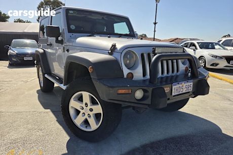 Silver 2007 Jeep Wrangler Softtop Unlimited Sport (4X4)