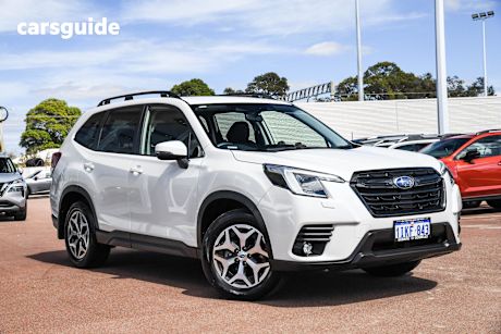 White 2024 Subaru Forester SUV 2.5I 4WD