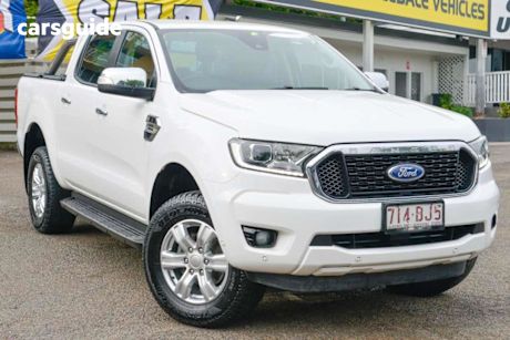 White 2021 Ford Ranger Super Cab Utility Xlt 2.0 (4X4)