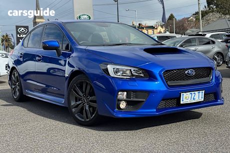 Blue 2017 Subaru WRX Sedan PREMIUM 4WD