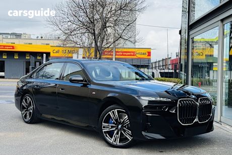 Black 2025 BMW 740I Sedan Mhev